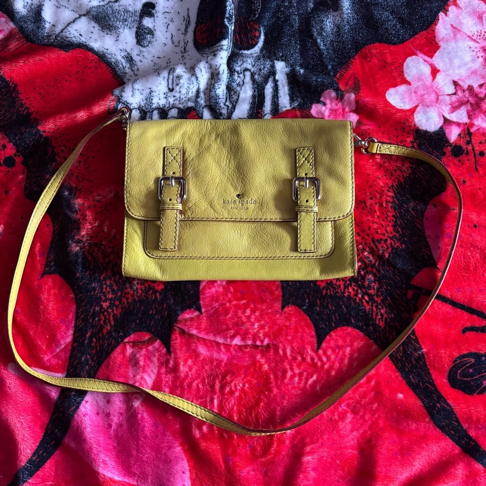 Kate Spade Yellow Crossbody Bag